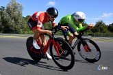 2024 UEC Road European Championships - Limburg - Flanders - Men U23 Individual Time Trial 31,2 km - 11/09/2024 - Emir Uzun (TUR) - Anze Ravbar (SLO) - photo Ivan Benedetto/SprintCyclingAgency?2024